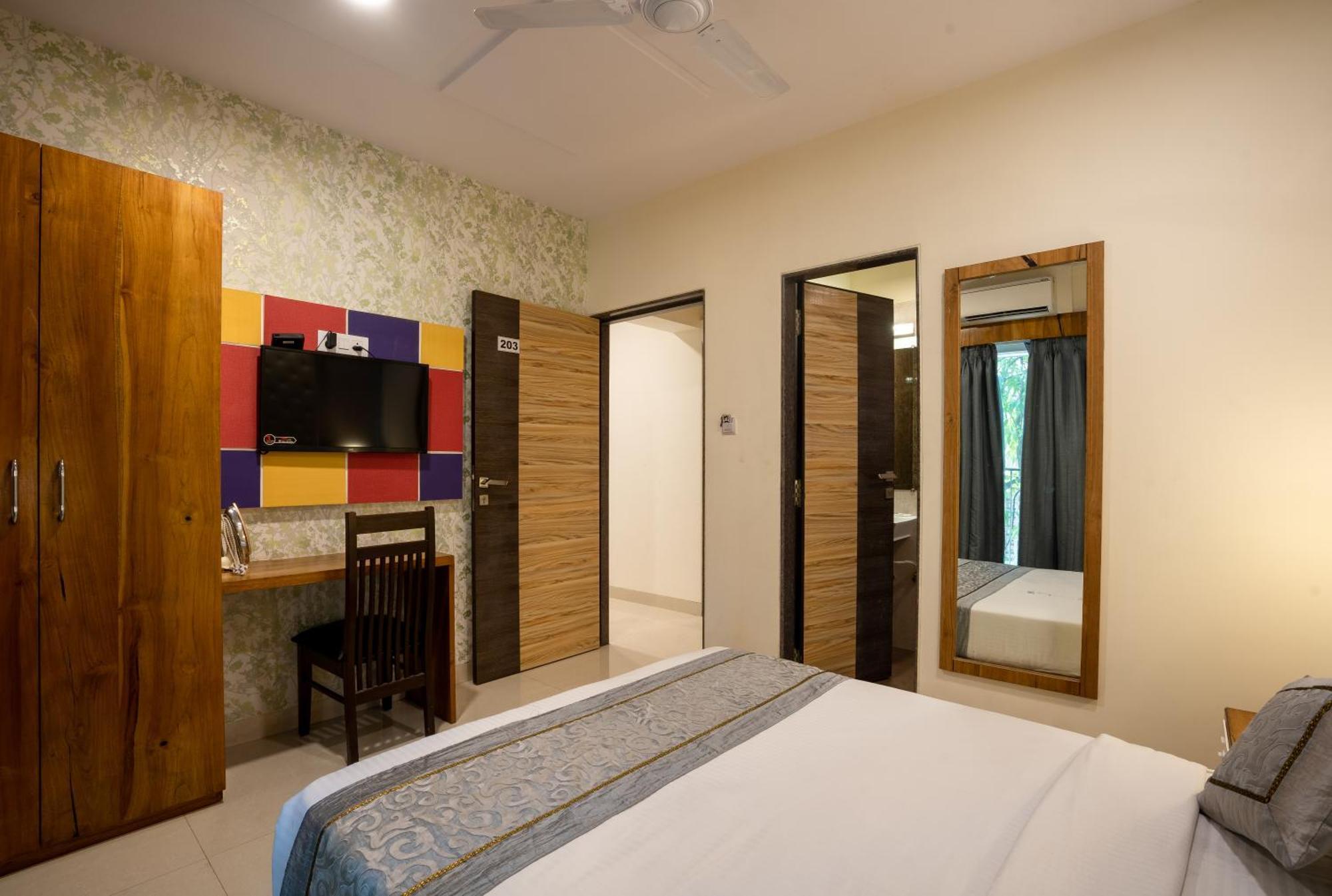 Home2 Suites And Service Apartments, Mumbai Airport Ruang foto